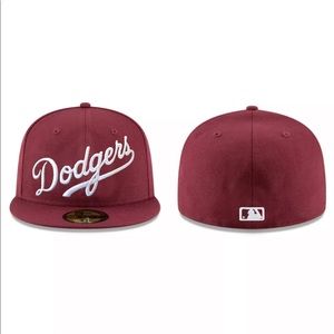 Los Angeles Dodgers 59Fifty Fitted Cap - New Era - Maroon